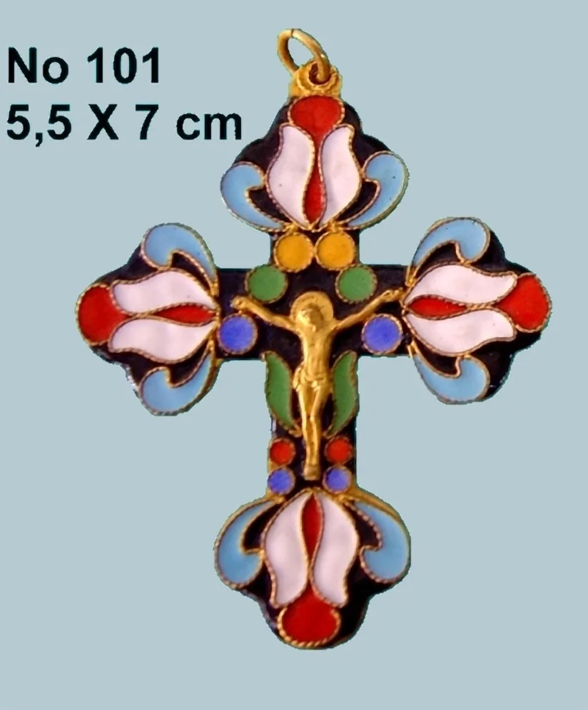 Pectoral Cross Byzantine Design - 101B