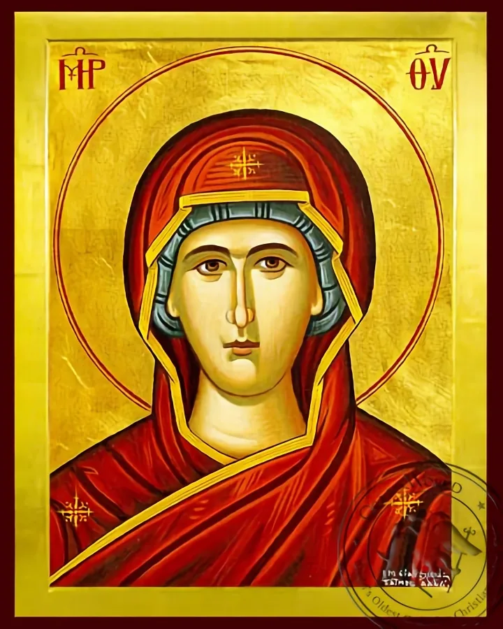 Panagia (Detail) - Byzantine Icon