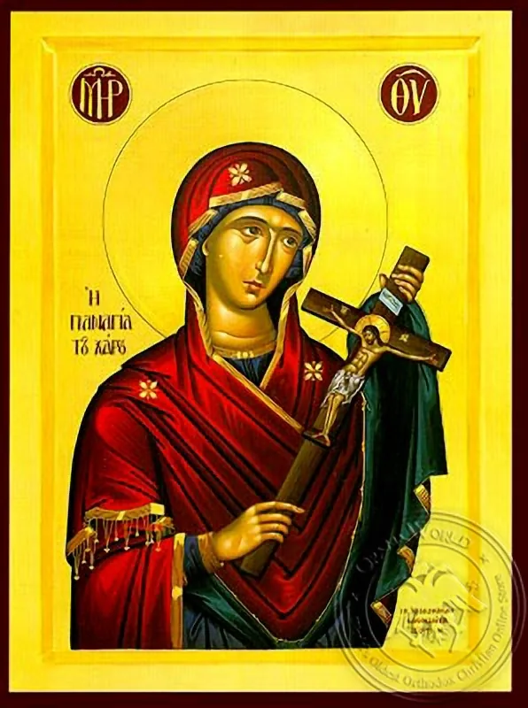 Virgin of the Charon - Hand Painted Icon