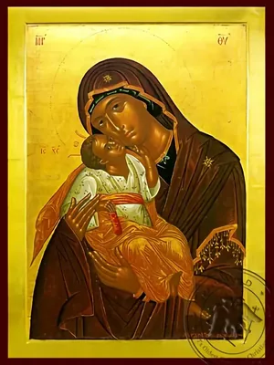 ღვთისმშობელი ყრმით, ტკბილად ამბორისმყოფელი, ბიზანტიური ხატი