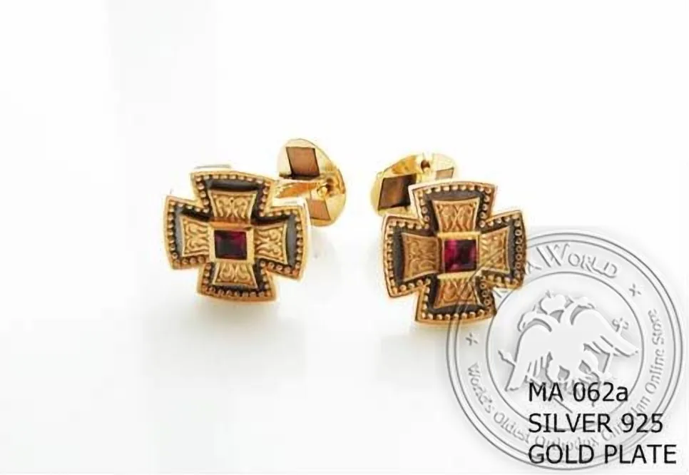 Silver Clergy Cufflinks - 062