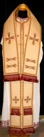Complex with Chevron Embroidered - Hieratical Omophorion Epitrachelion