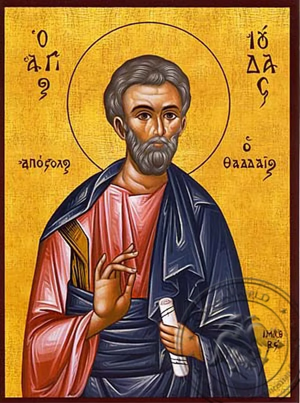 წმინდა მოციქული იუდა თადეოზი, ხელნაწერი ხატი