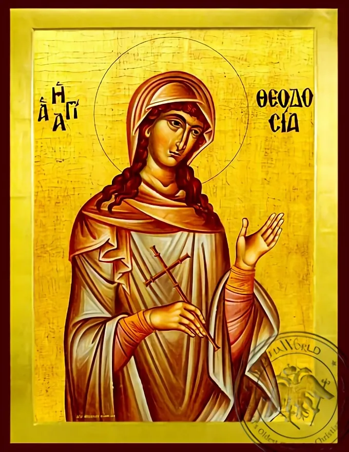 Saint Theodosia - Byzantine Icon