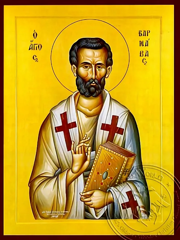 მოციქული ბარნაბა, ხელნაწერი ხატი