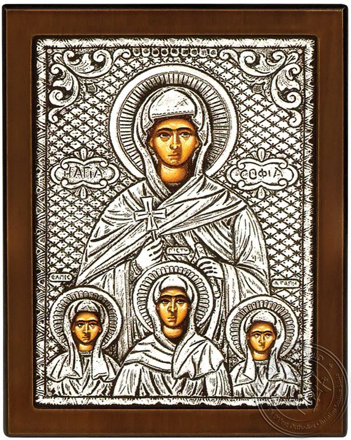 სოფია და მისი ასულები, ვერცხლის ხატი