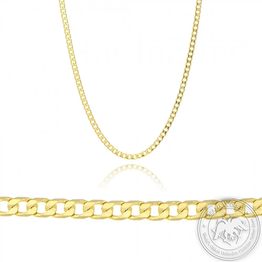 Цепочка из 14 K жёлтого золота