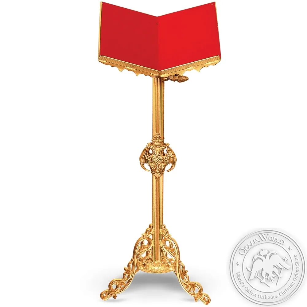 Lecterns Frame Aluminum Gold Plated