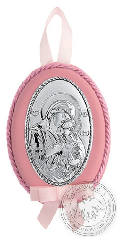 Silver Baby Religious Gift for Girl