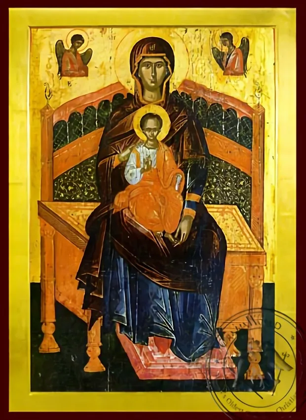 Panagia Lady of the Angels - Byzantine Icon