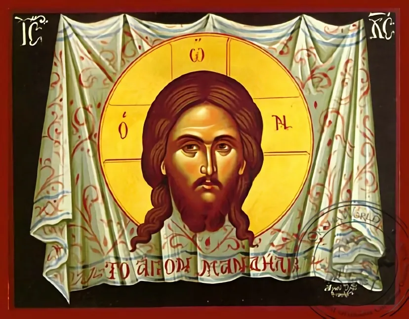 The Holy Napkin - Hand-Painted Icon
