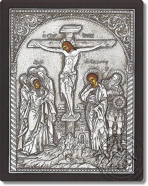 ჯვარცმა, ვერცხლის ხატი