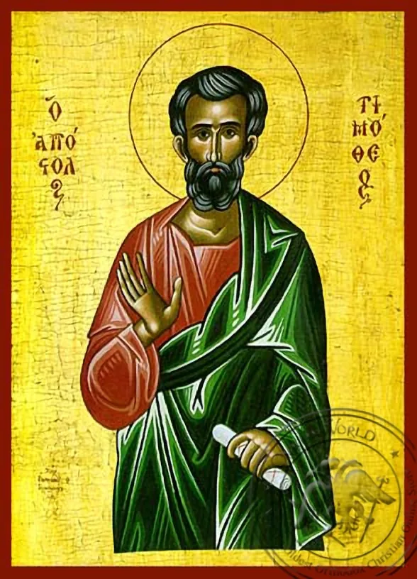 მოციქული ტიმოთე, ხელნაწერი ხატი