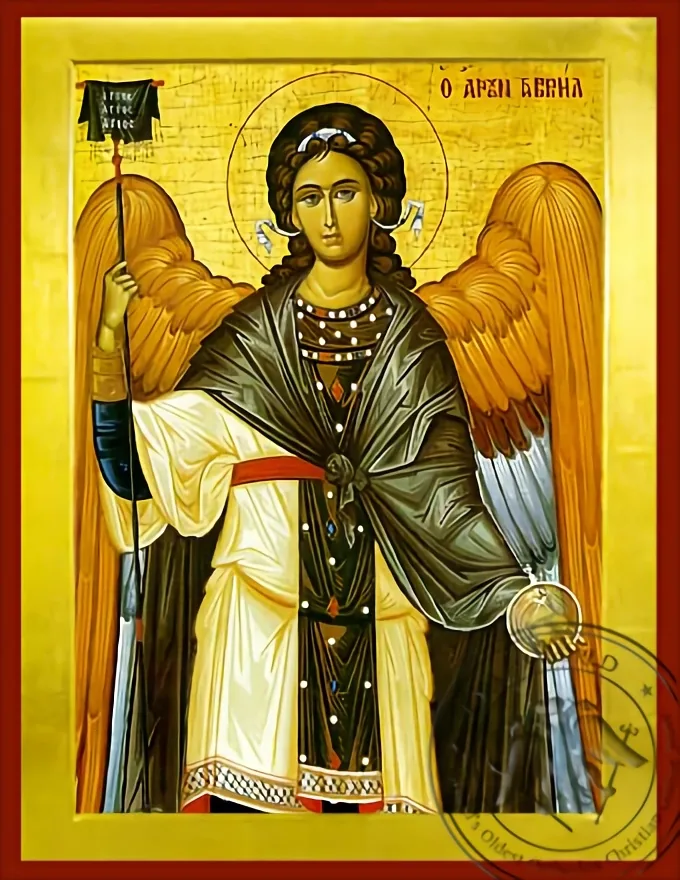 მთავარანგელოზი გაბრიელი, ბიზანტიური ხატი