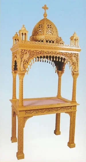 Epitaph Woodcarved Design B