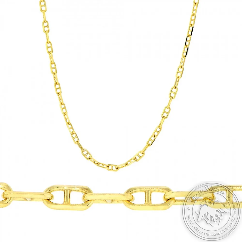 Цепочка из 14 K жёлтого золота