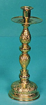 Candlestick Engraved