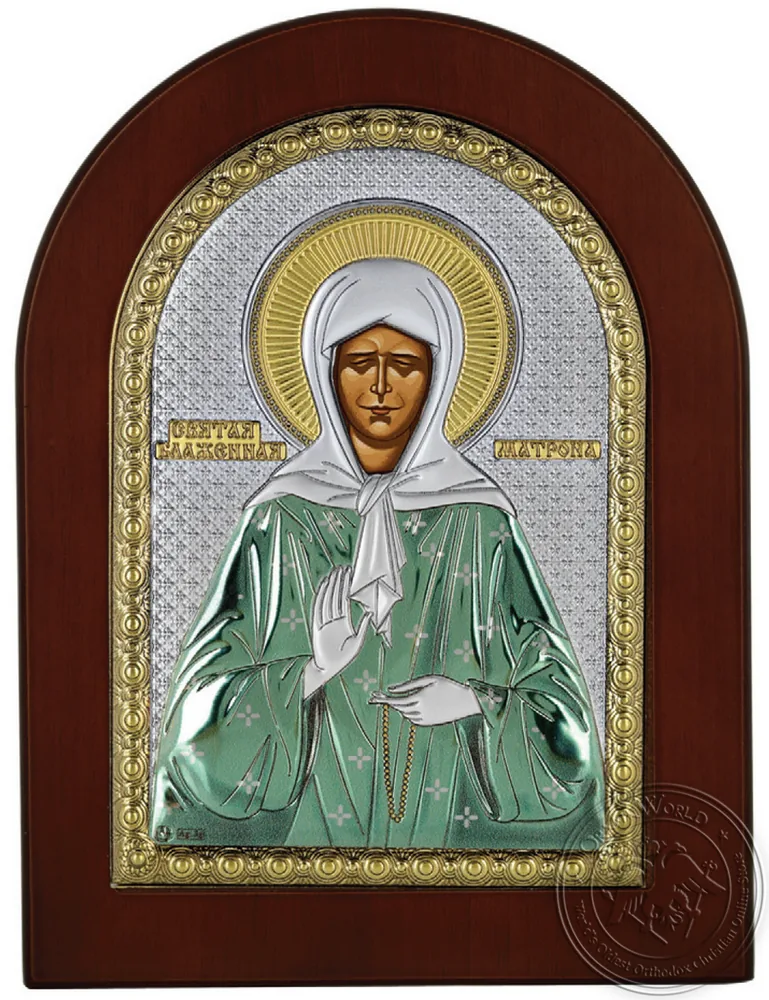 Matrona - Silver Colored Icon
