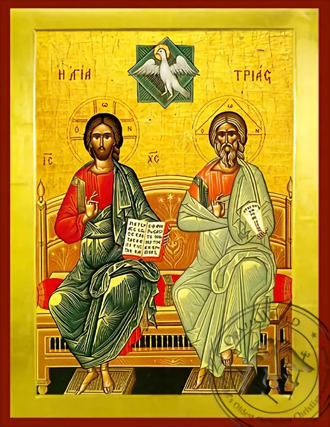 Holy Trinity - Byzantine Icon