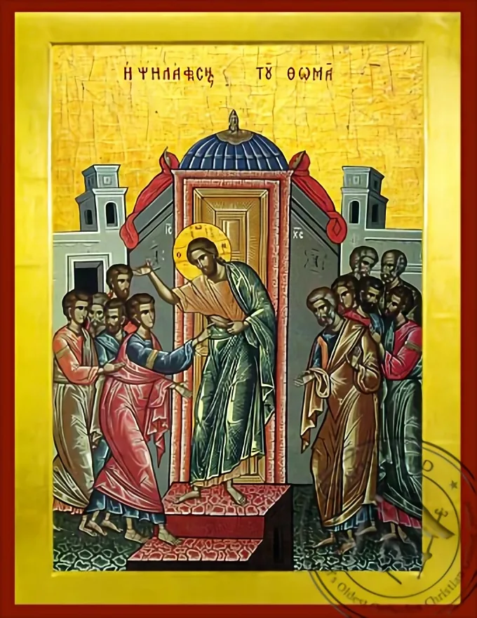 თომას ურწმუნოება, ბიზანტიური ხატი