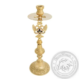 ბიზანტიური სპილენძის საკურთხევლის სასანთლე