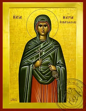 Saint Maria Magdalene - Byzantine Icon