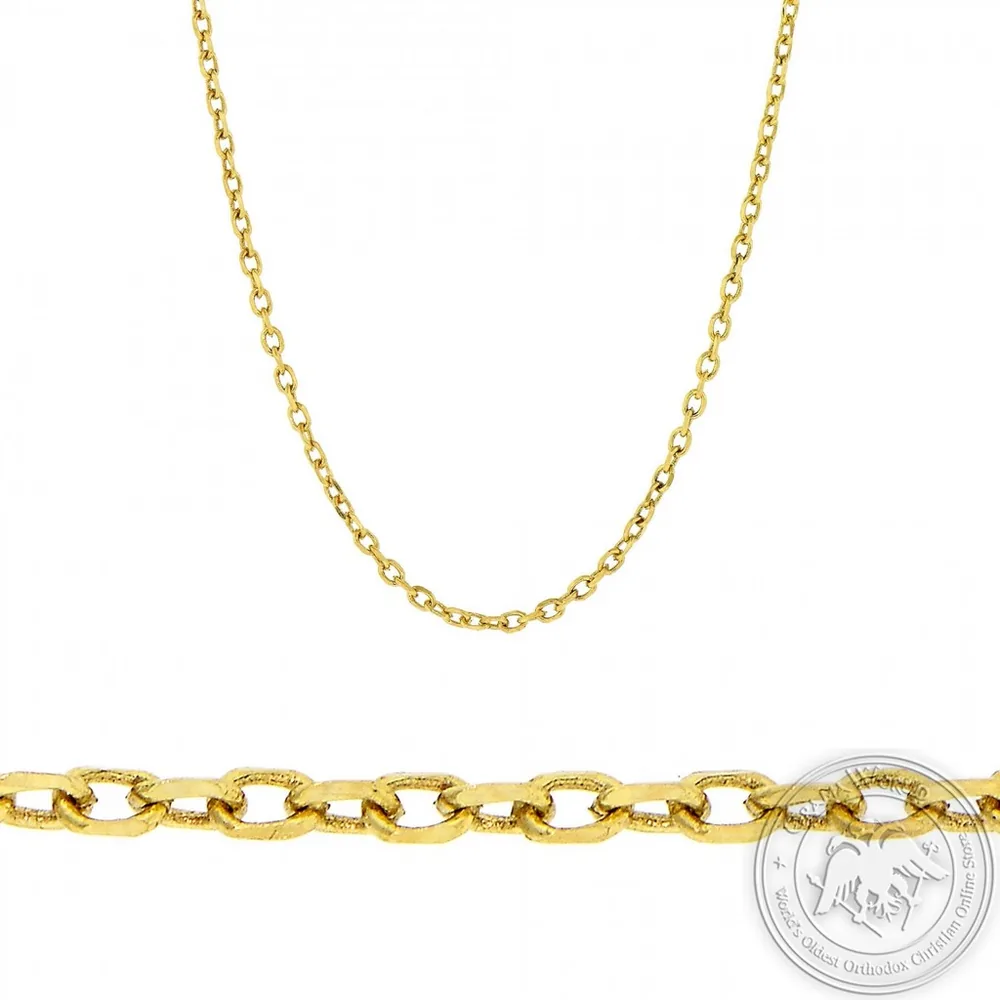 Цепочка из 14 K жёлтого золота