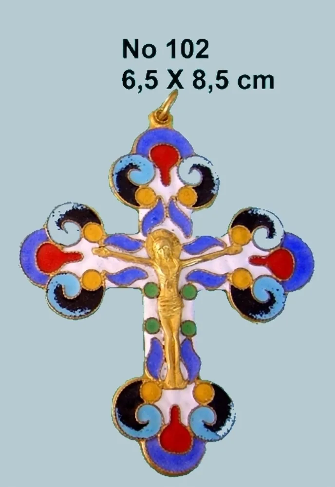 Pectoral Cross Byzantine Design - 102B