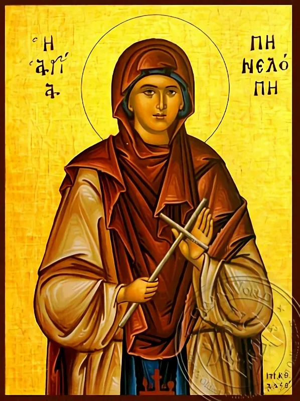 წმინდა პენელოპე, ხელნაწერი ხატი