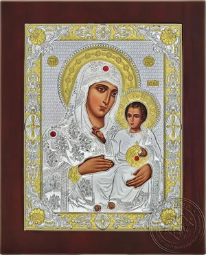 იერუსალიმის ღვთისმშობელი, ვერცხლის ხატი