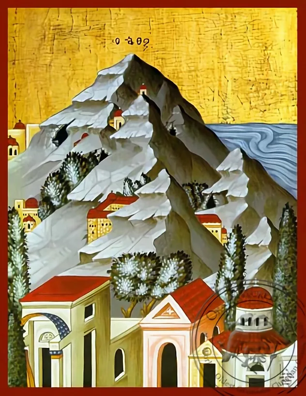 ათონის მთა, ხელნაწერი ხატი