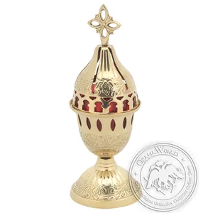 Byzantine Brass Home Oil Lamp - H99