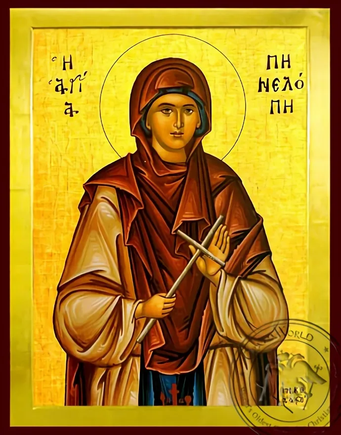 წმინდა პენელოპე, ბიზანტიური ხატი