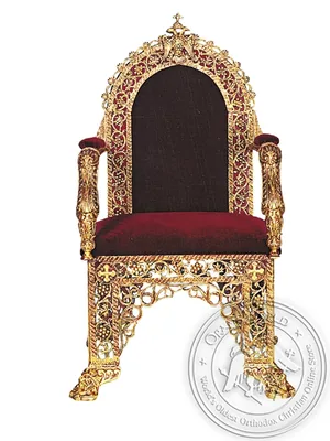 Bishop’s Throne Gold Plated