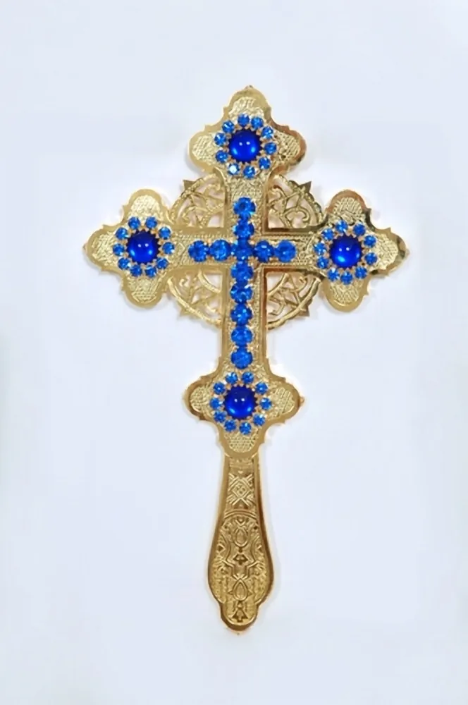 Blessing Cross D28 with Stones
