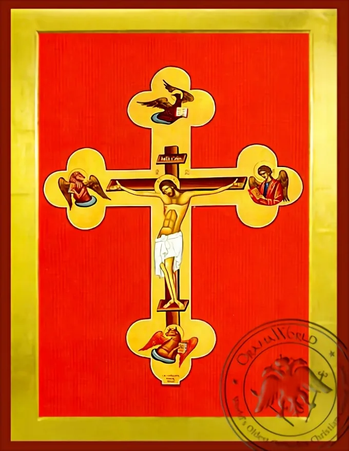 ქრისტე ჯვარცმული, ბიზანტიური ხატი
