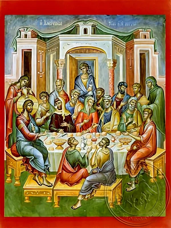 The Woman Anointing the Lord - Hand Painted Icon