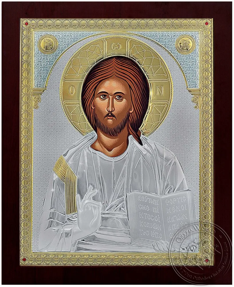 Christ - Silver Icon