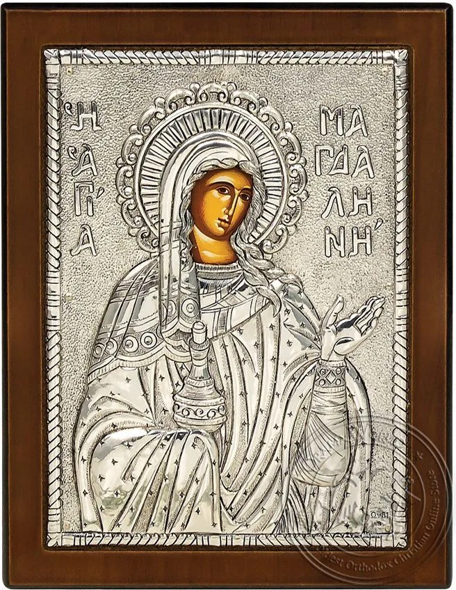 წმინდა მაგდალინელი, ვერცხლის ხატი