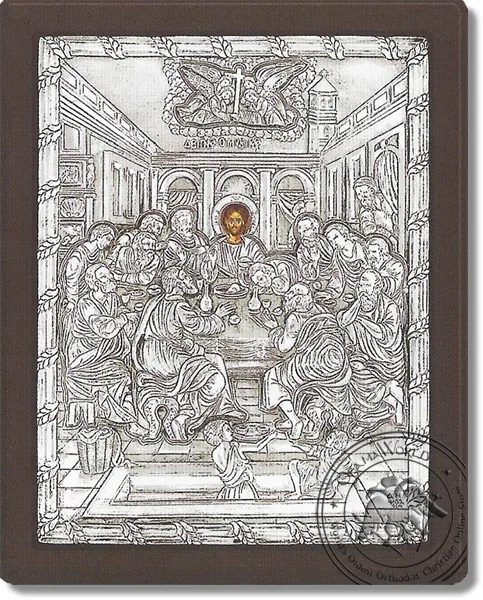 The Last Supper - Silver Icon