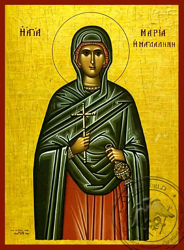 Saint Maria Magdalene - Hand-Painted Icon