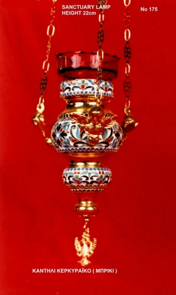 Oil Candle Kerkiraiko Design - 175
