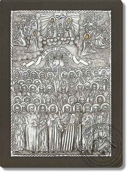 ყოველნი წმინდანნი, ვერცხლის ხატი