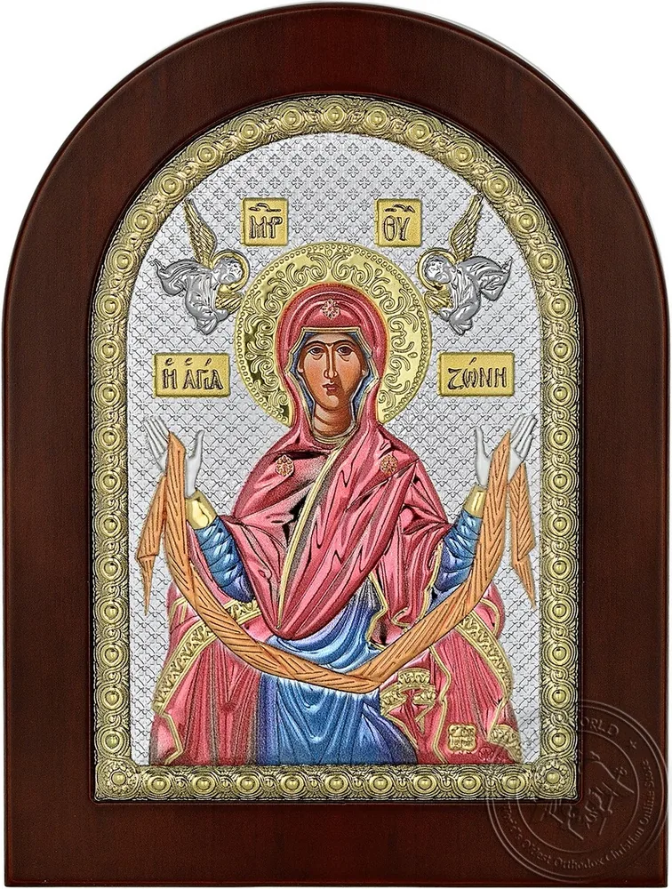 წმინდა სარტყელი, ვერცხლისფერი ხატი