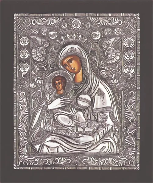 ღვთისმშობელი სიტკბოება ანგელოზთა, ვერცხლის ხატი