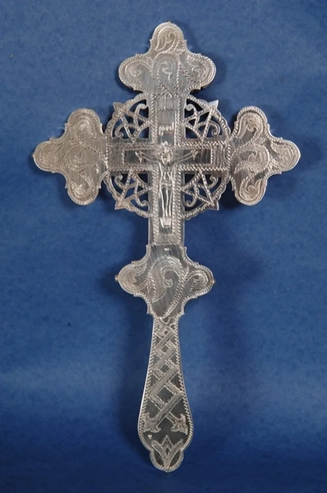 Silver Blessing Cross