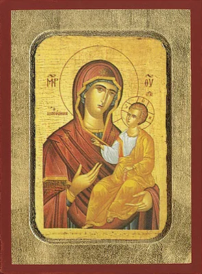 Panagia The Rescuer - Hand-Painted Icon