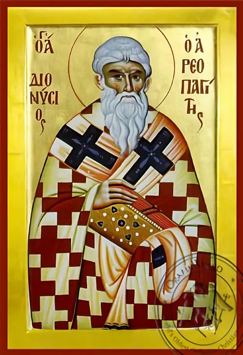 Saint Dionysius the Areopagite - Byzantine Icon