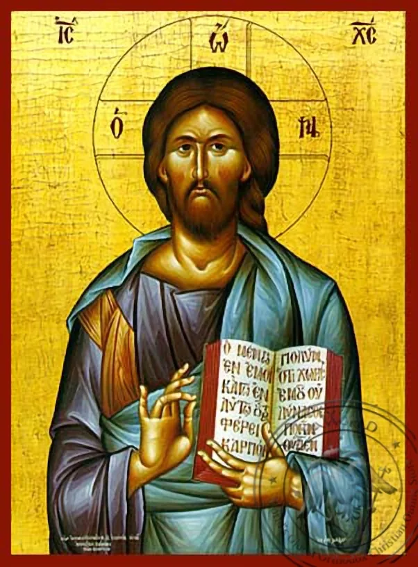 Christ Blessing - Hand Painted Icon