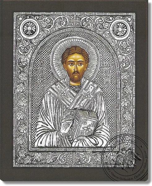 წმინდა ელევთერი, ვერცხლის ხატი